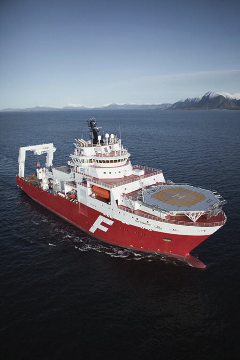 "Construction Support Vessel Far Samson" - Images - Nord Stream AG