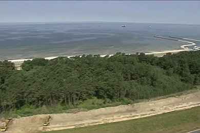 Aerial Shots of the Construction Site of the Landfall Station in Lubmin (Germany) – Part 2