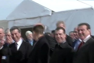 Ceremony in Russia to Mark the Start to Construction of the Nord Stream Pipeline