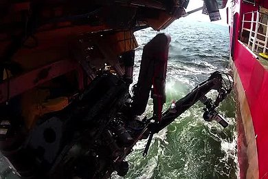 Aboard the Skandi Olympia