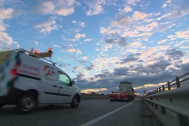 Transport der Petrovalves Ventile von Mailand nach Lubmin (Deutschland) – Teil 2