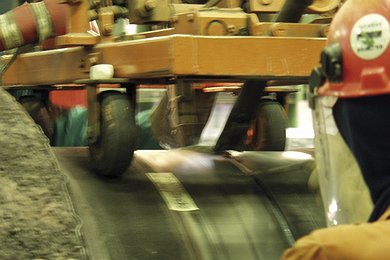 Inspection of the welded pipes with automatic ultrasonic equipment