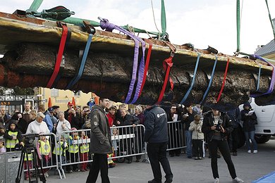 Recovery of 16th century cannon from the Danish-Lübeckish fleet 