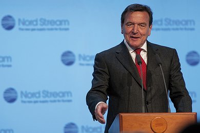 Gerhard Schröder's Speech in Portovaya Bay 02