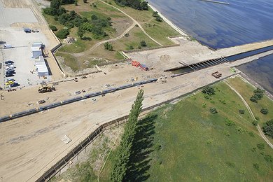 First Pipeline String Pulled Ashore at German Landfall 