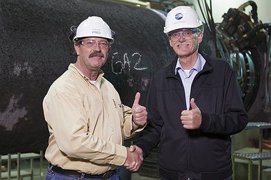 Solitaire Finishes Laying of Line 2 Ahead of Schedule