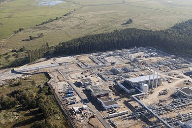 The Landfall of the Nord Stream Pipeline in Germany