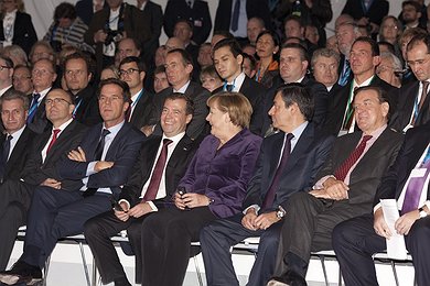 Heads of State and Government at the Ceremony