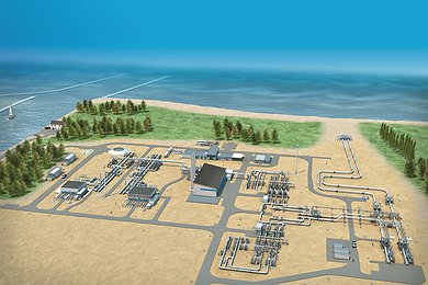 Nord Stream Lubmin Landfall Facility