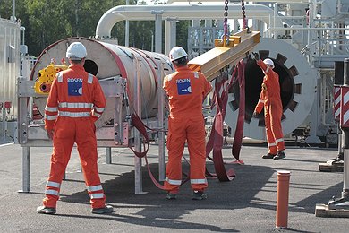 Preparation for the Launch of the Pipeline Inspection Tool in Portovaya
