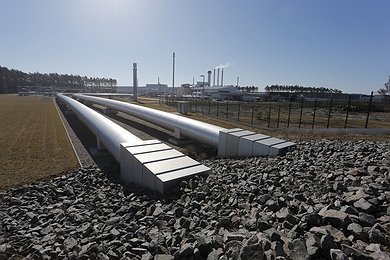 The Landfall of the Nord Stream Pipeline in Germany