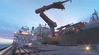 Nord Stream Winter Conditions